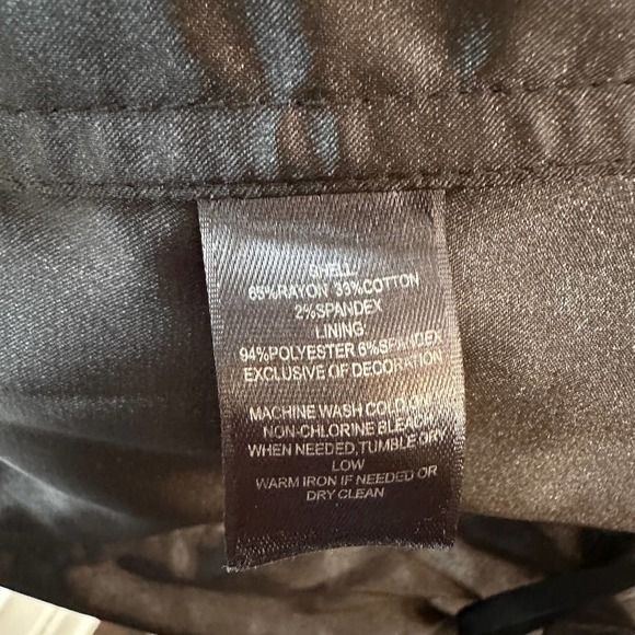 White House Black Market Black Strapless Dress, Size 4 - Picture 9 of 14